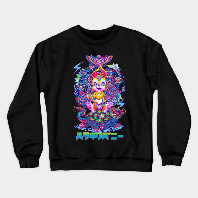 HARAKIRI BUNNY Crewneck Sweatshirt by BIRDWELL